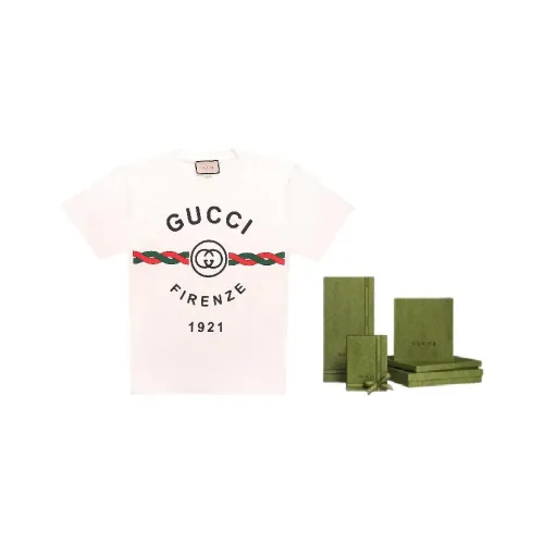 GUCCI 1921 SS22 T Shirt Men's Gift Box Set White