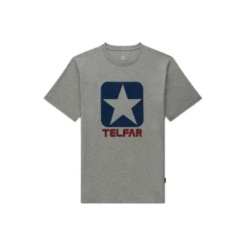 Converse TELFAR Collaboration Collection T Shirts Unisex Gray
