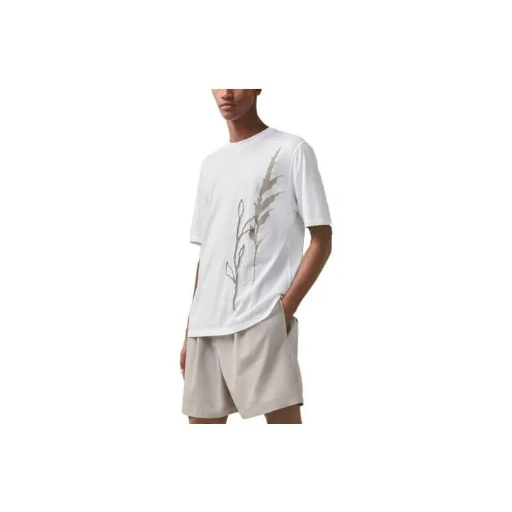HERMES T-Shirts Men White-0