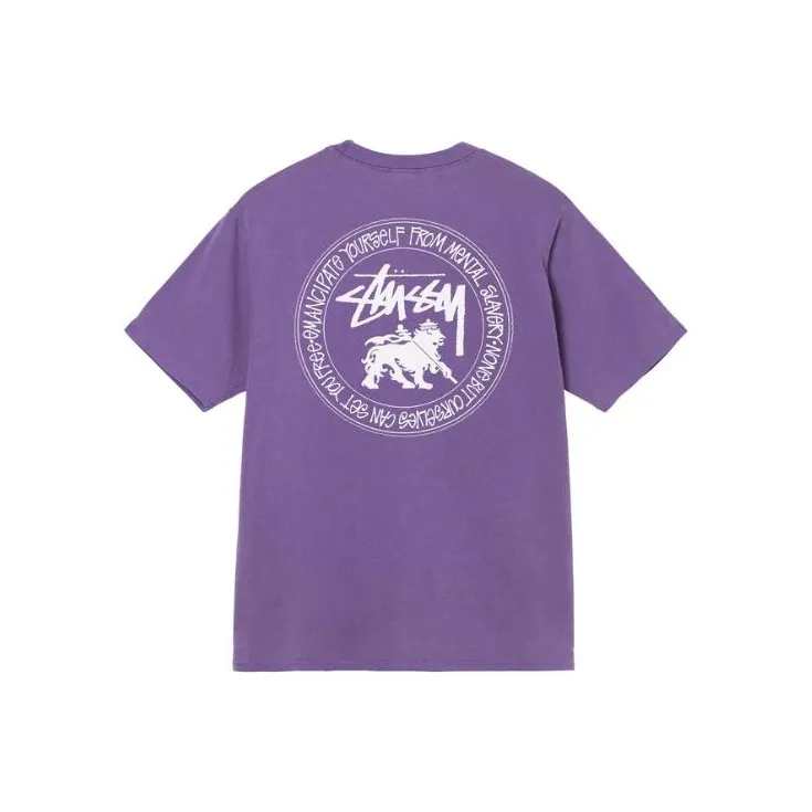 Stussy Rasta Dot Pigment Dyed Tee-8