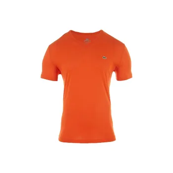 LACOSTE T-Shirts Men Orange