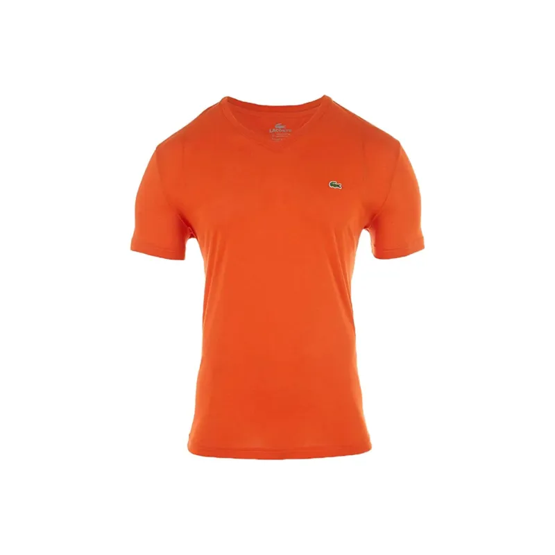LACOSTE T Shirts Men Orange-0