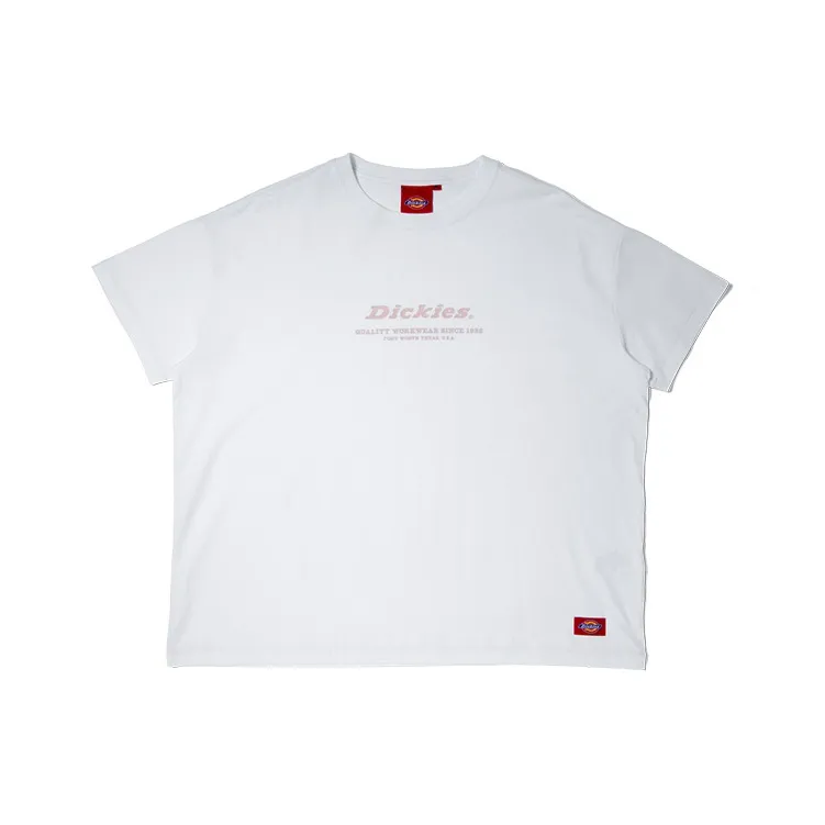 Dickies Straight T Shirt Unisex White-0