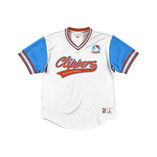 Mitchell & Ness T Shirt Unisex White