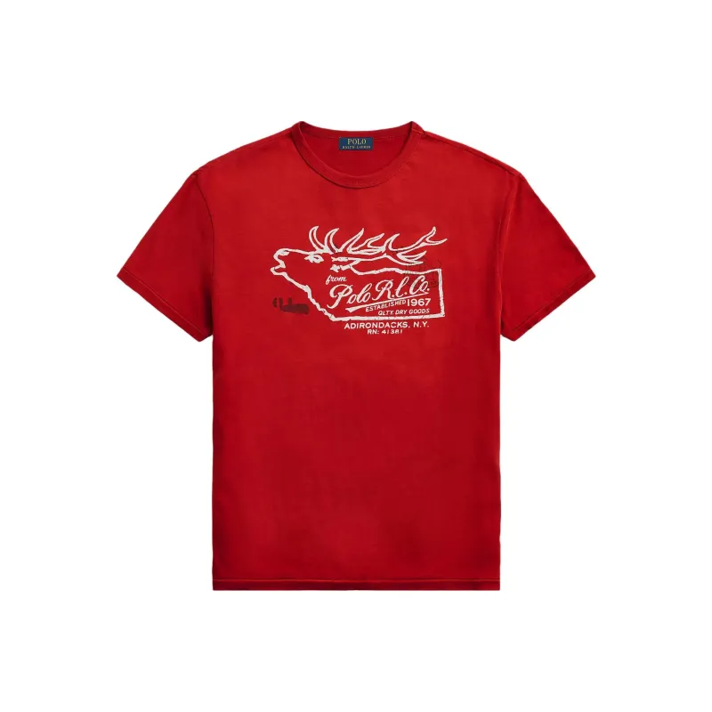 Polo Ralph Lauren T Shirts Men Red-0