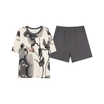 BONAS Pajama Set Women's Ink Wash