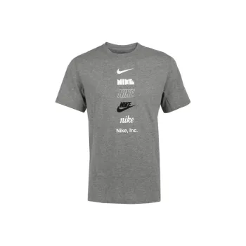 Nike T Shirts Men Gray