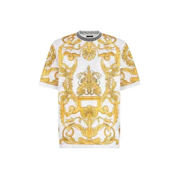 Versace X FENDI X VERSACE T-Shirts Men Multicolor