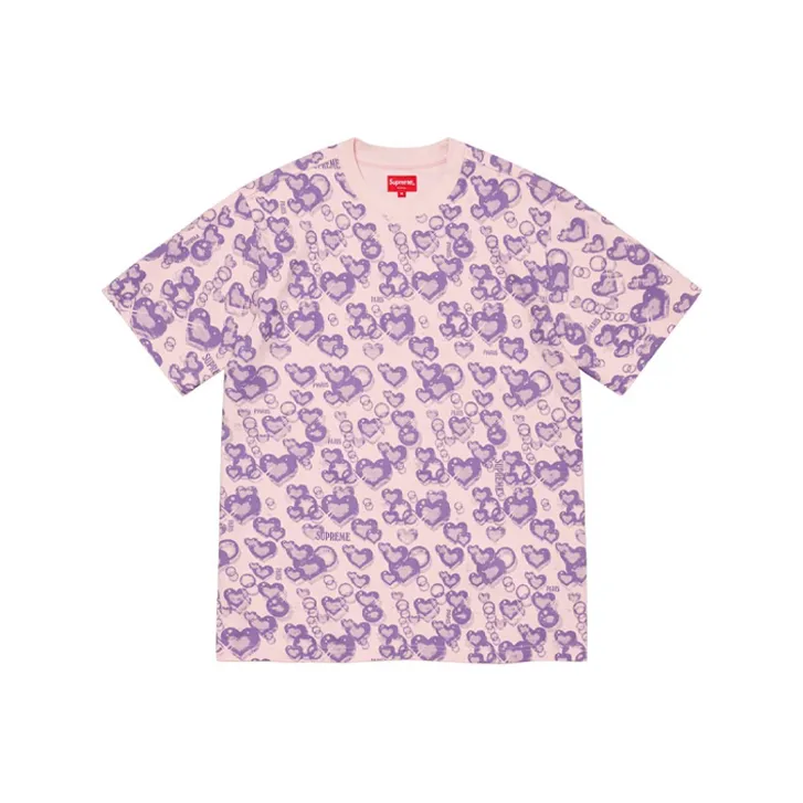 Supreme Hearts S/S Top-0