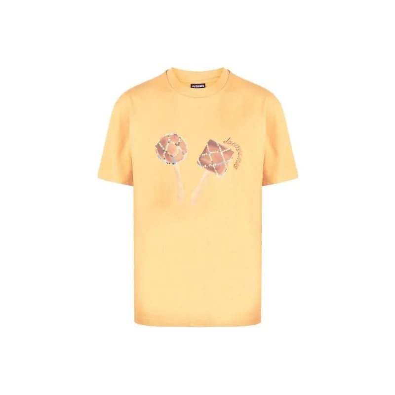 Jacquemus T-Shirts Men Yellow-0
