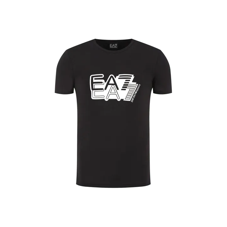 EMPORIO ARMANI T Shirts Men Black-0