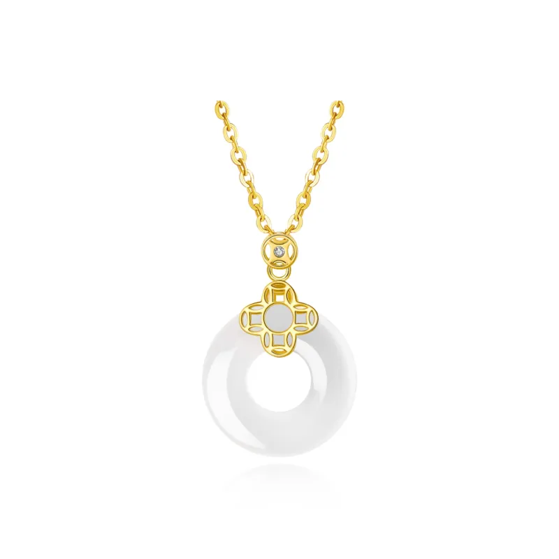Branded Jewelry Chalcedony Necklaces Unisex-0