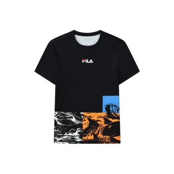 FILA T-Shirts Men Navy Blue