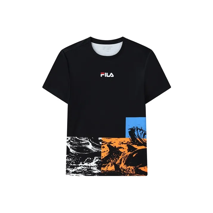 FILA T-Shirts Men Navy Blue-0