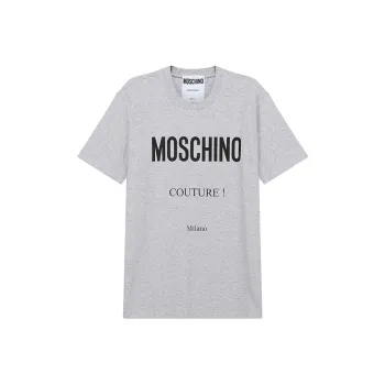 MOSCHINO T Shirts Men Gray