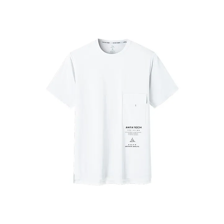 ANTA Variety Training Collection T Shirts Men Breeze Gray-0
