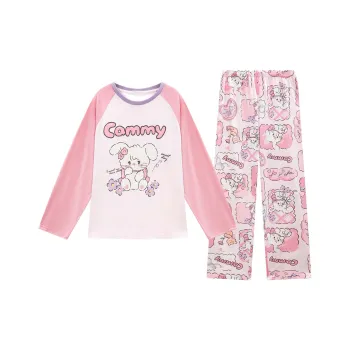 GUKOO Pajama Set Women's Light Pink