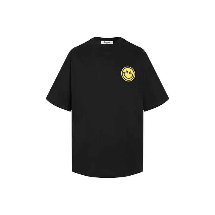 LIUREGALI T Shirts Unisex Black-0