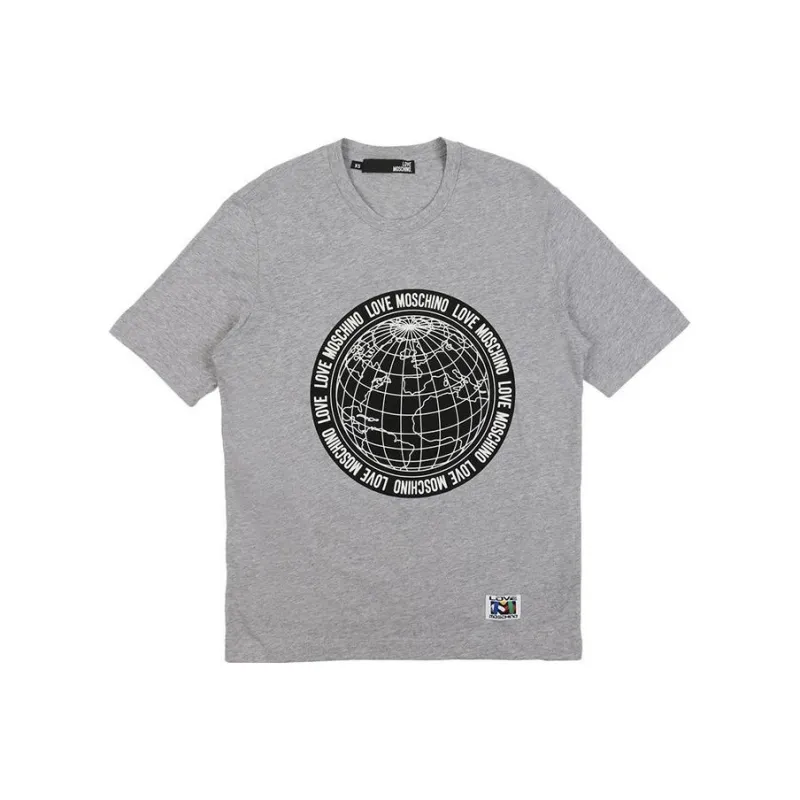 MOSCHINO T Shirts Men Gray-0