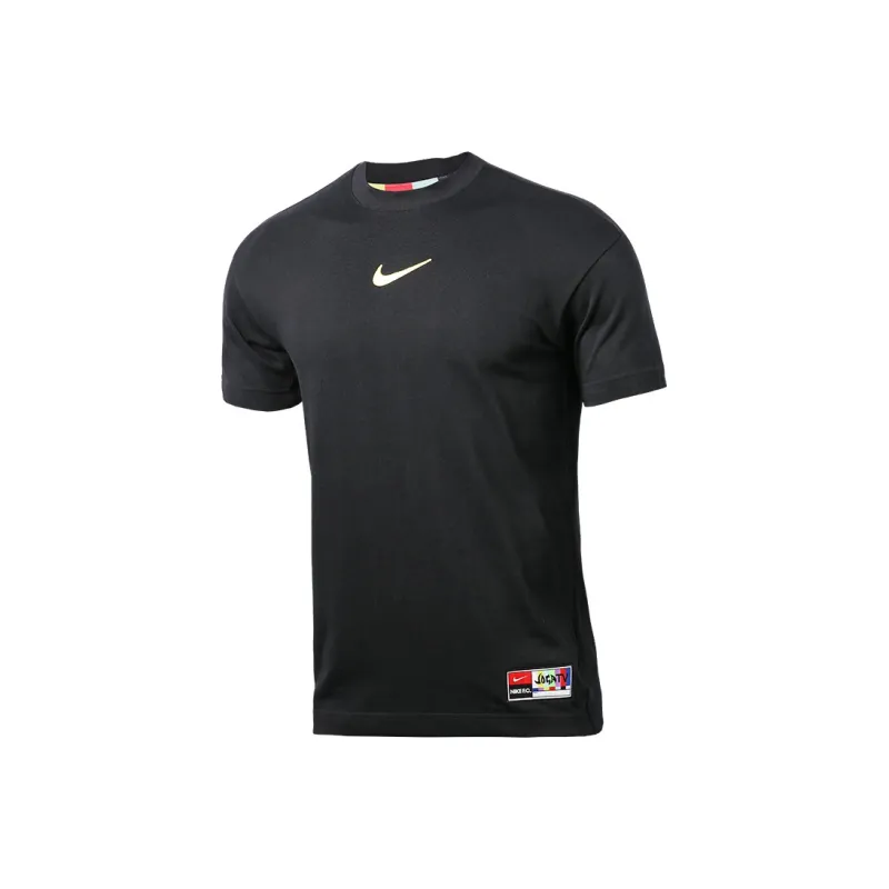 Nike Drop Shoulder Sleeve T-Shirt Men's Black-0