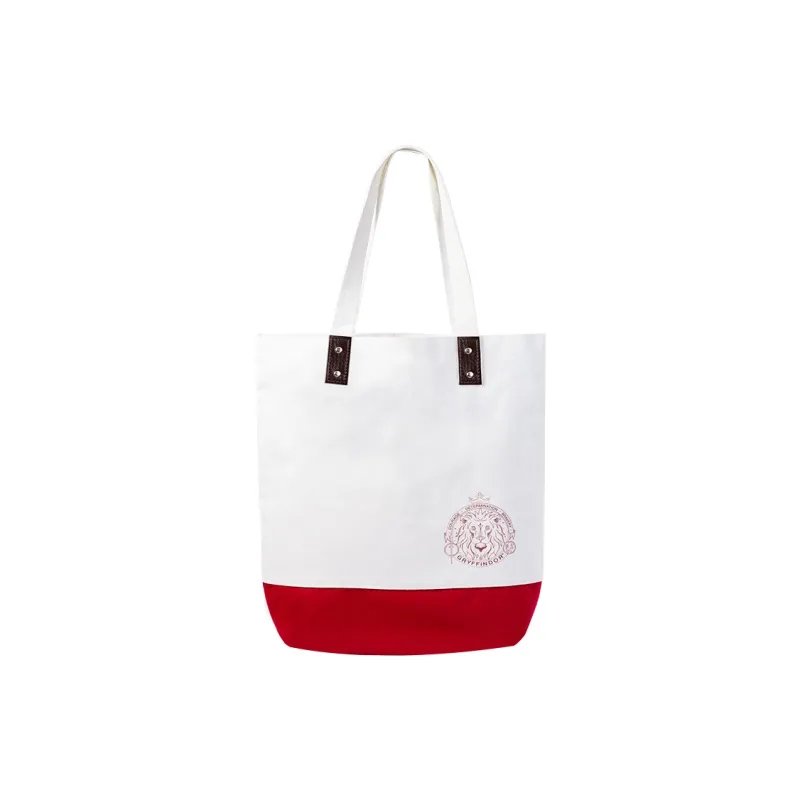 HARRY POTTER Canvas Bag, Tote Bag, Shoulder Bag Unisex Lion Pavilion Red/Snake Pavilion Green-0
