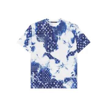 LOUIS VUITTON Monogram Bandana Printed T Shirt