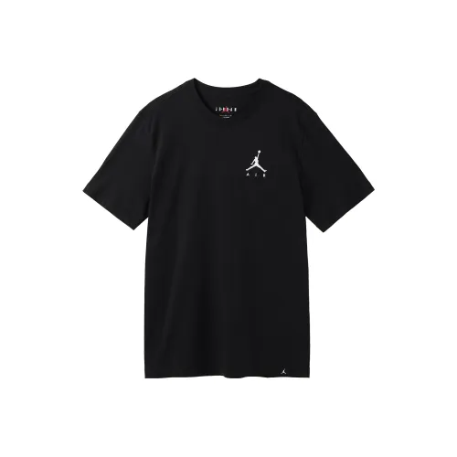 Jordan Set in Sleeve T Shirt Men's Black