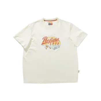 Penfield Straight T-Shirt Unisex Ecru