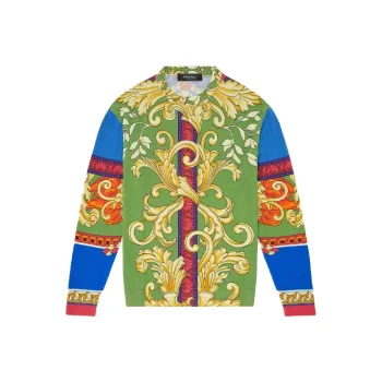 VERSACE T-Shirts Men Green