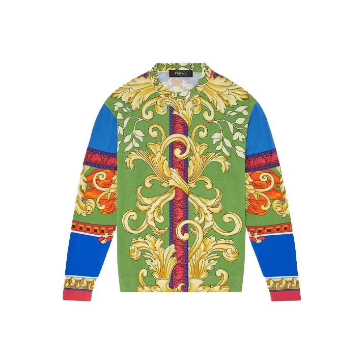 VERSACE T-Shirts Men Green-0