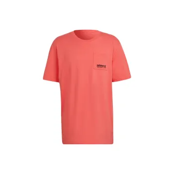 Adidas Originals Adventure C Butterfly T Shirts Men Swirl Neon Red