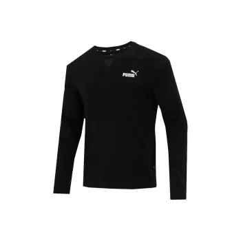 PUMA ESS No.1 T Shirt Men's Black