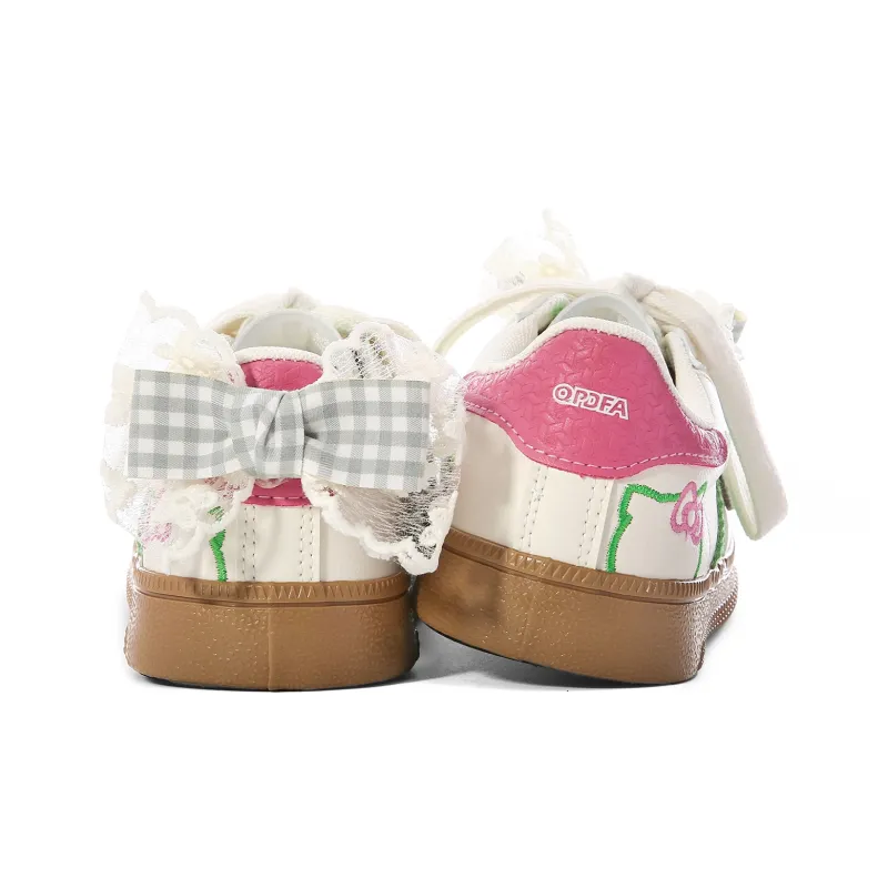 Lovely You Wear resistant And Lightweight Low Top Skateboard Shoes Women's-16
