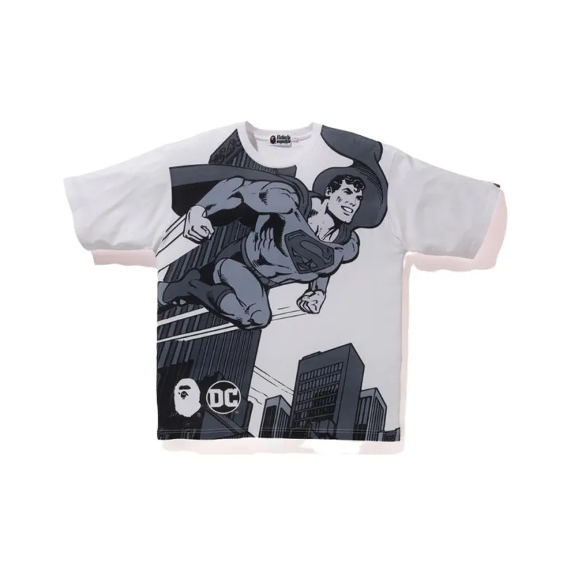A BATHING APE X Dc Superman Relaxed Tee-2