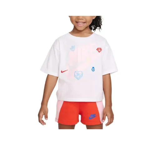 Nike T-Shirts Kids White