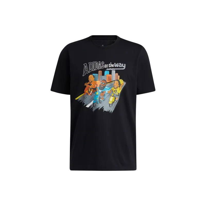 Adidas T Shirts Men Black-0