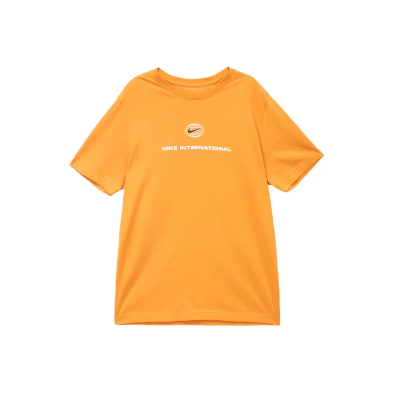 Nike T Shirt Men's Light Curry Yellow-0