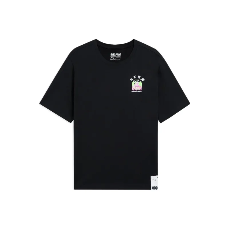 LINING T Shirts Men Black-0