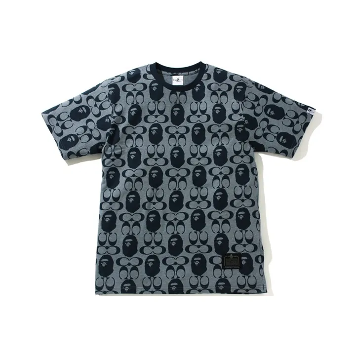 A BATHING APE x COACH Ape Head Series T Shirt Men's-2