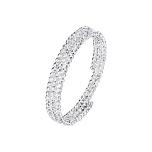 Old Qingyun Silver Building 999 Fine Silver Bangles Women's