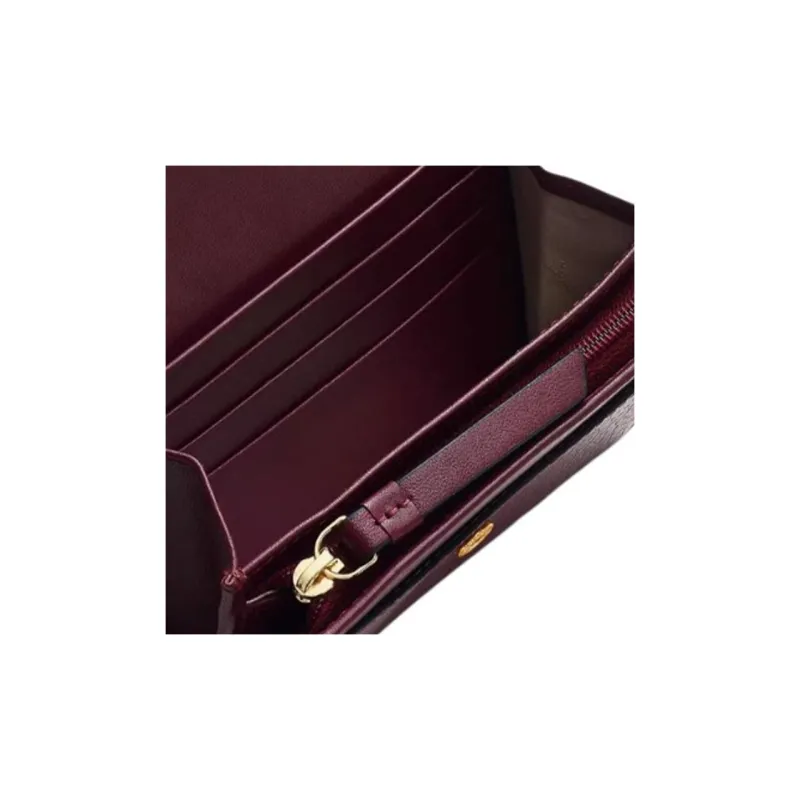 RADLEY Cow Leather Wallet Women's Red Brown-1