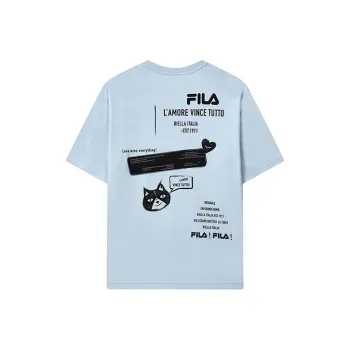 FILA T Shirt Men's Tin Foil Blue