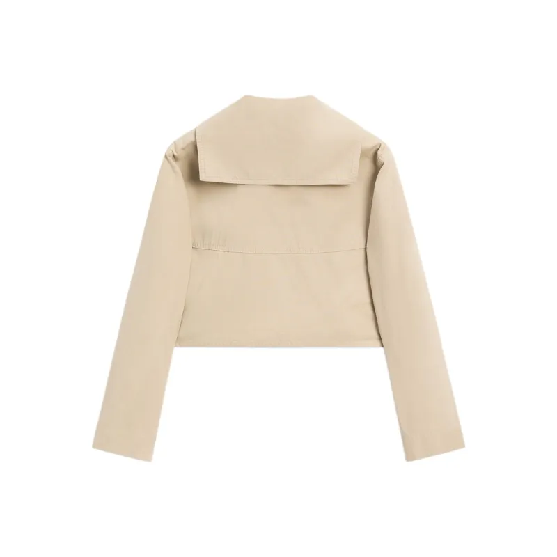 Massimo Dutti Jackets & Coats Women's Ecru-1