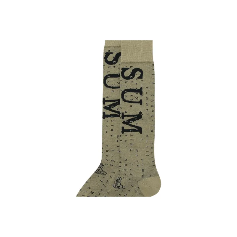 Vivienne Westwood Summer Knee-High Socks Women's Green-3
