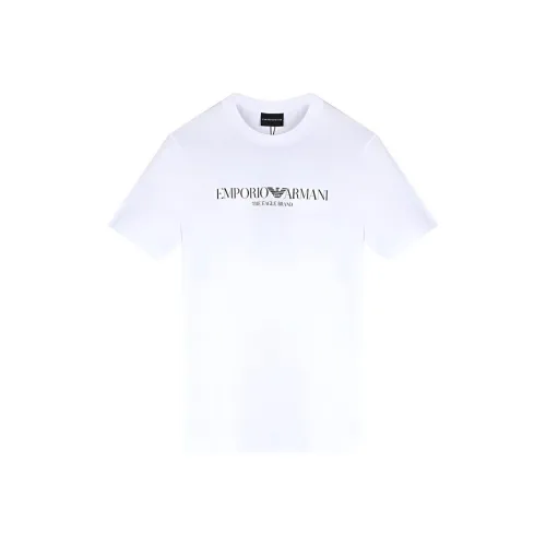 EMPORIO ARMANI Regular T Shirt Men's White