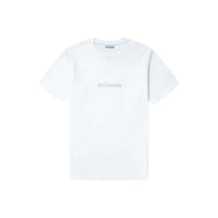 Columbia T Shirts Unisex White-0
