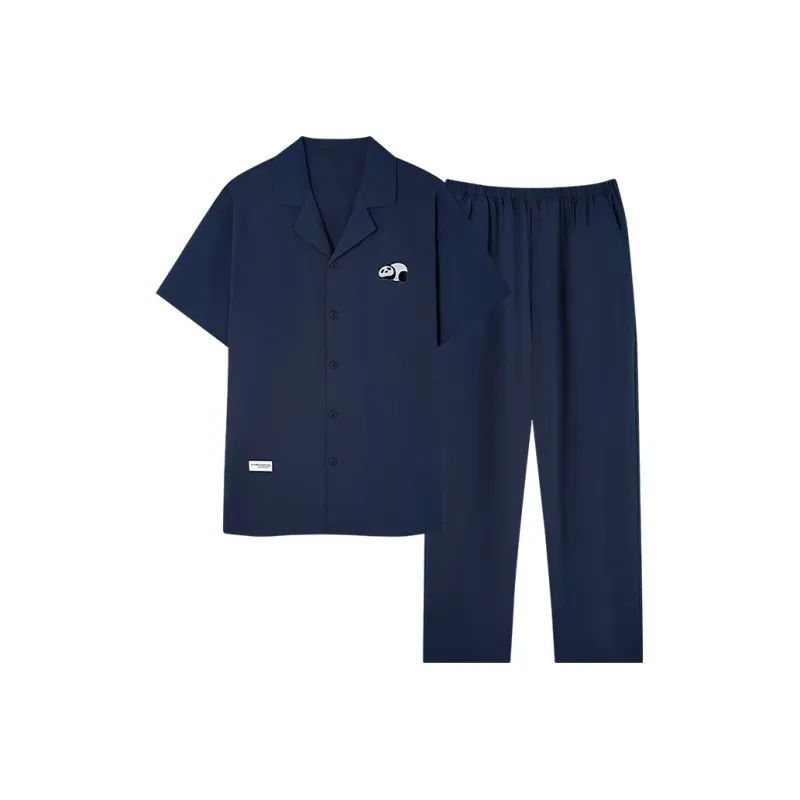 MIIOW Cool One Summer Series Pajama Set Men's Blue-0