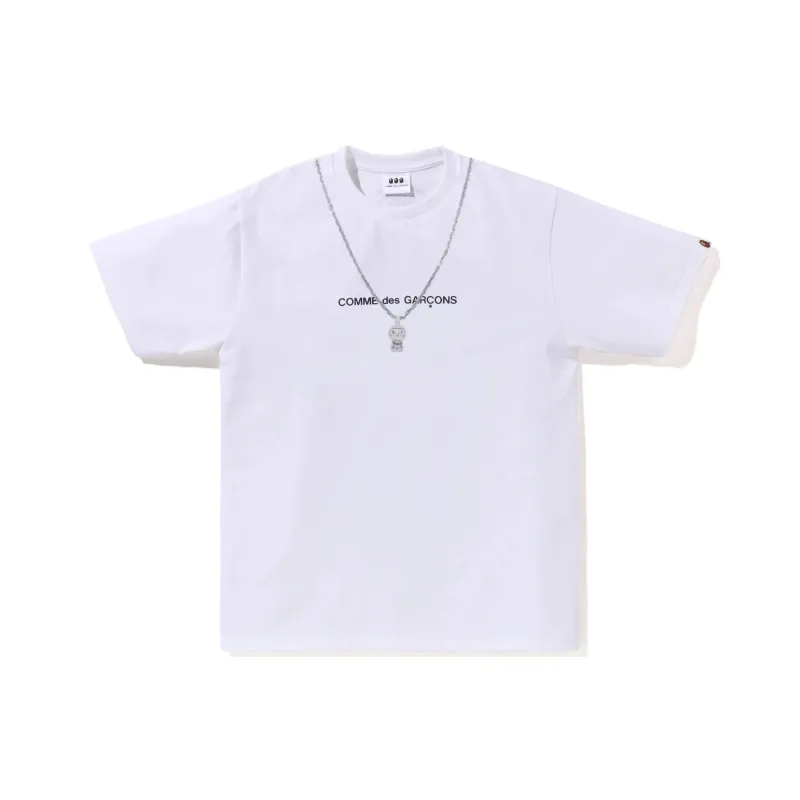 Bape X Comme Des Garcon Osaka Baby Milo Chain #2 Tee-0