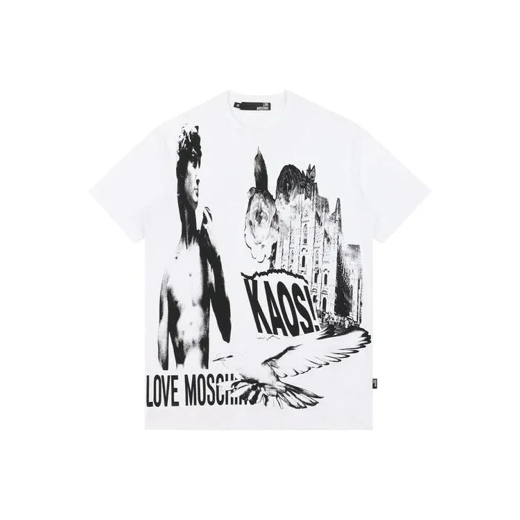 LOVE MOSCHINO T Shirts Men White-0