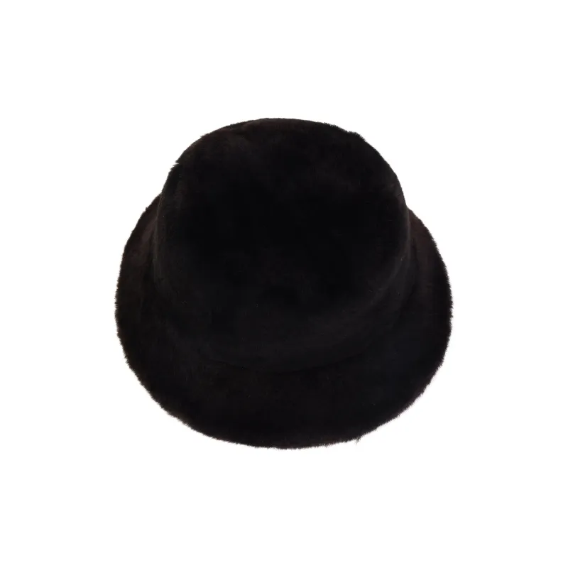 LOUIS VUITTON Viscose Bucket Hats Women's Black-3